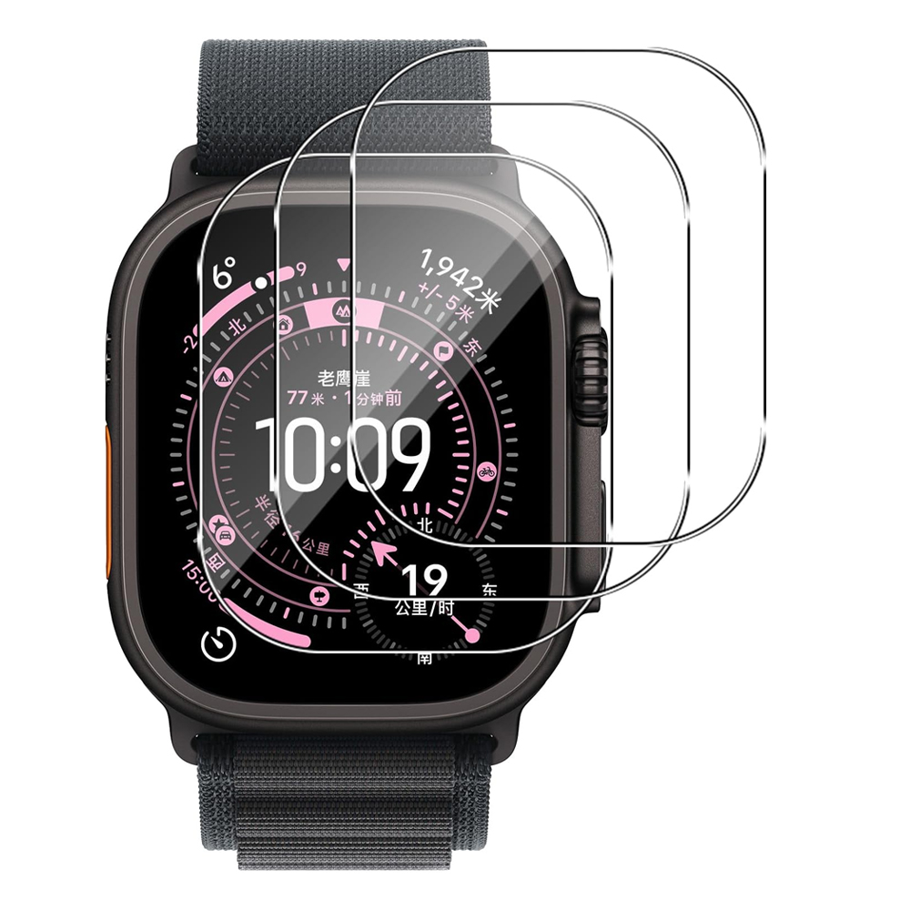 Smartwatch Case - Pelindung Layar Kaca Tempered untuk Apple