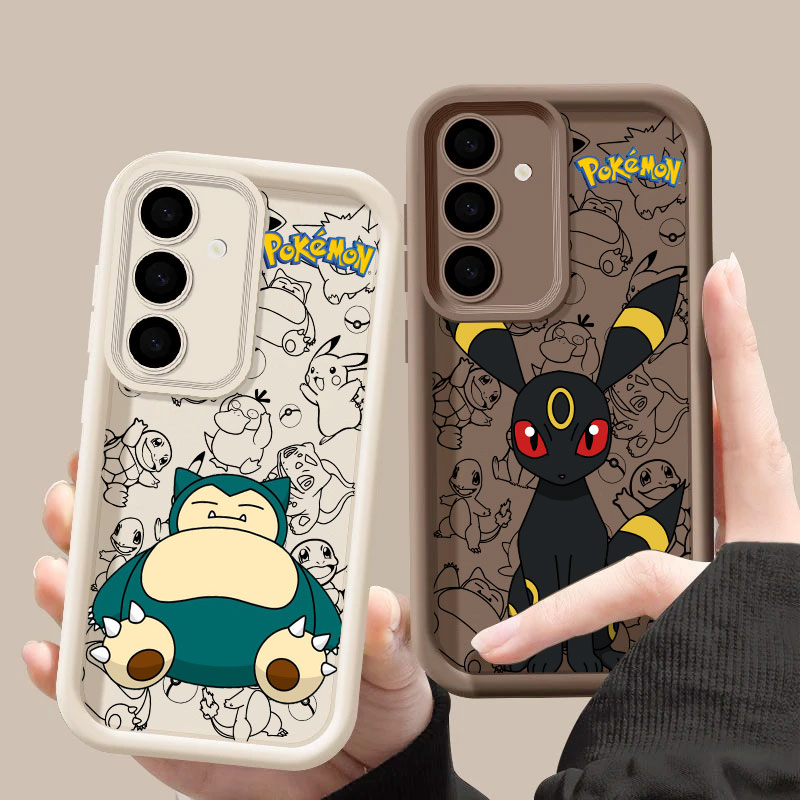 Samsung Galaxy S24 - Casing Snorlaxs Umbreons P-Pokemons Anime S26