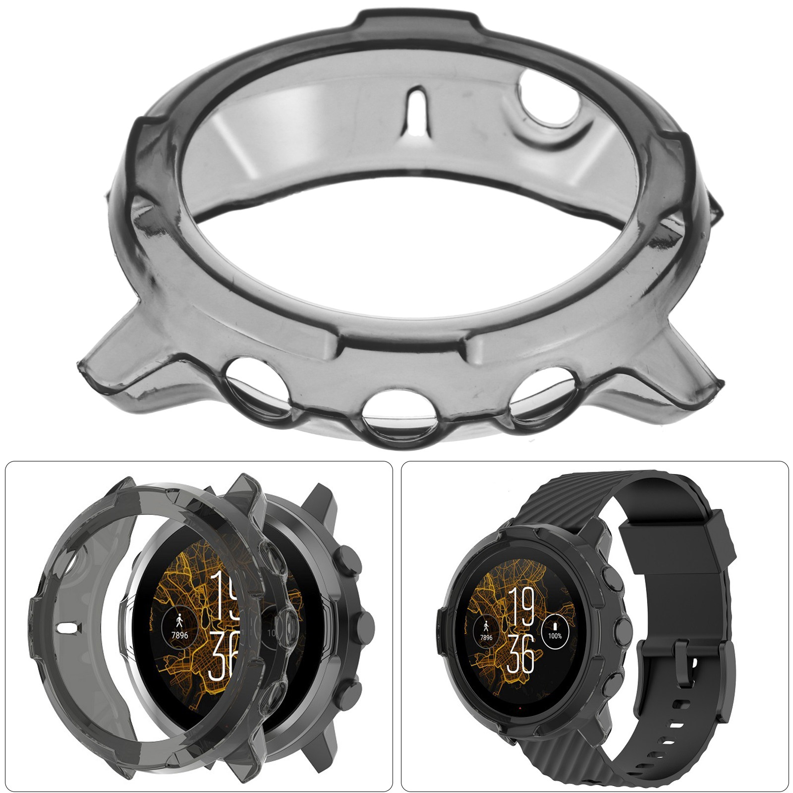 1 buah Casing Jam Tangan TPU,  - Smartwatch Watch Accessories ulasan dan harga