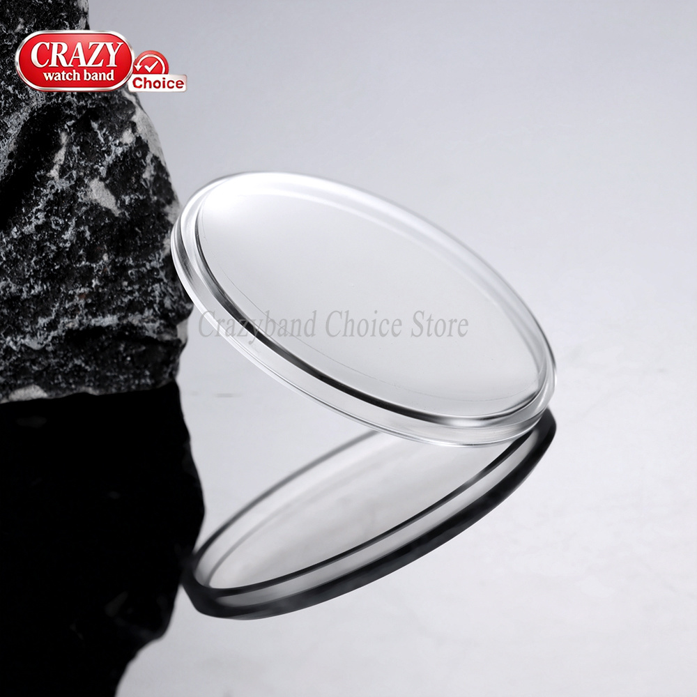 Kaca Jam Akrilik Bulat Berbent - Watch Face Protector ulasan dan harga