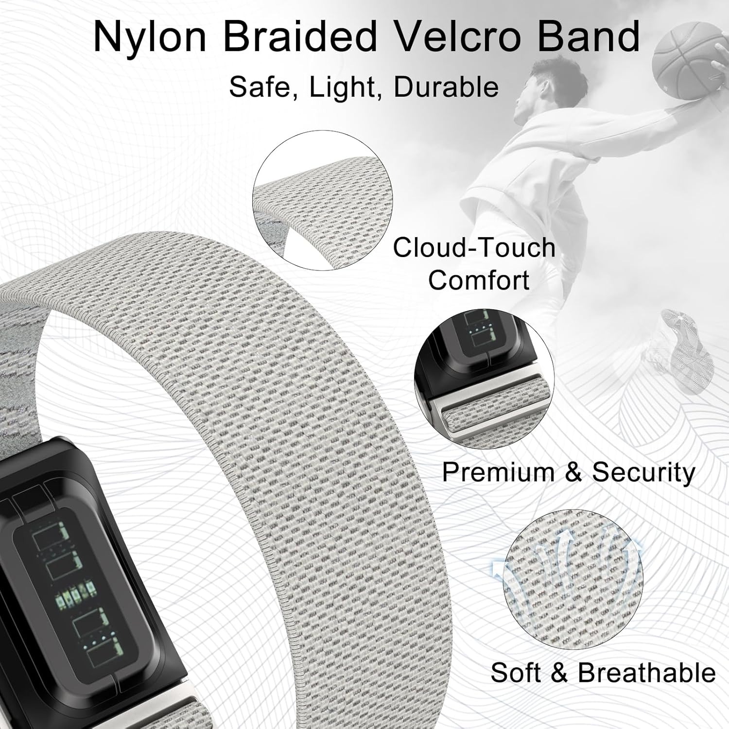 Tali Lengan Bicep Nylon Elasti - Sport Loop Strap ulasan dan harga