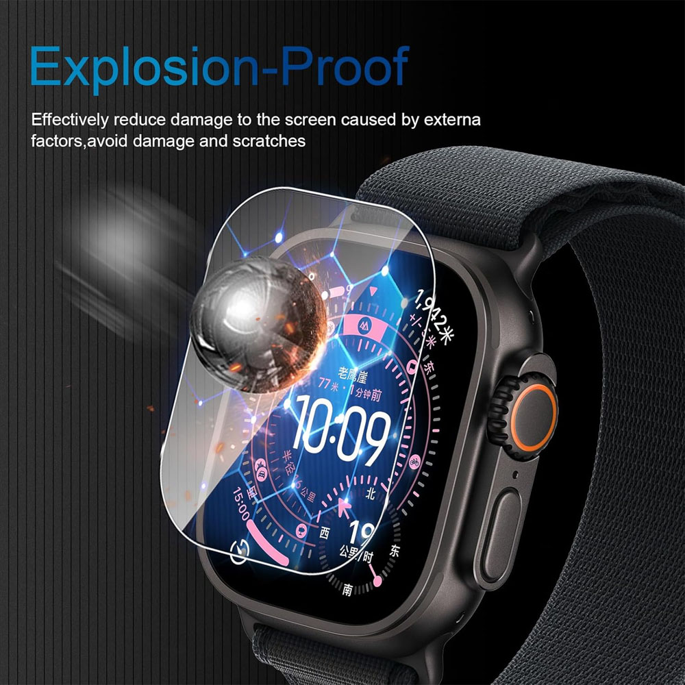 Pelindung Layar Kaca Tempered  - Smartwatch Case ulasan dan harga
