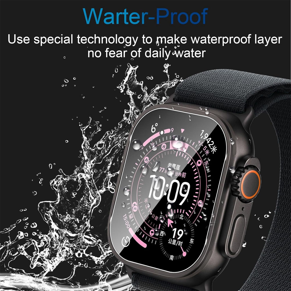 Pelindung Layar Kaca Tempered  - Smartwatch Case ulasan dan harga