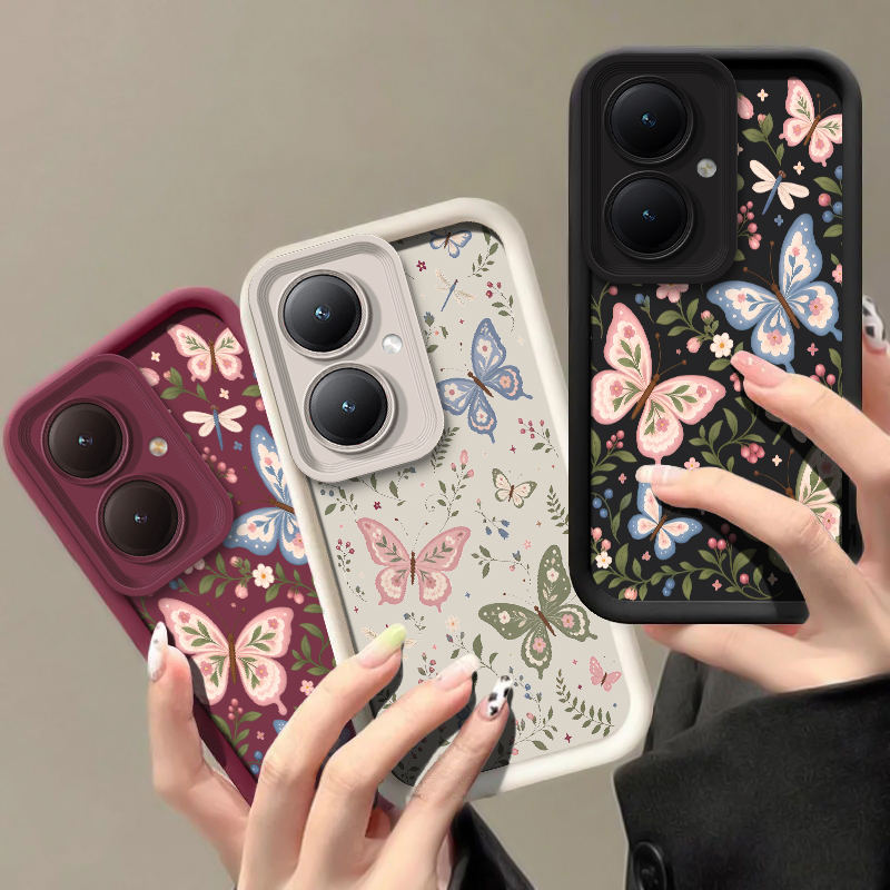 Casing Telepon Motif Kupu-Kupu - Vivo Y28 ulasan dan harga