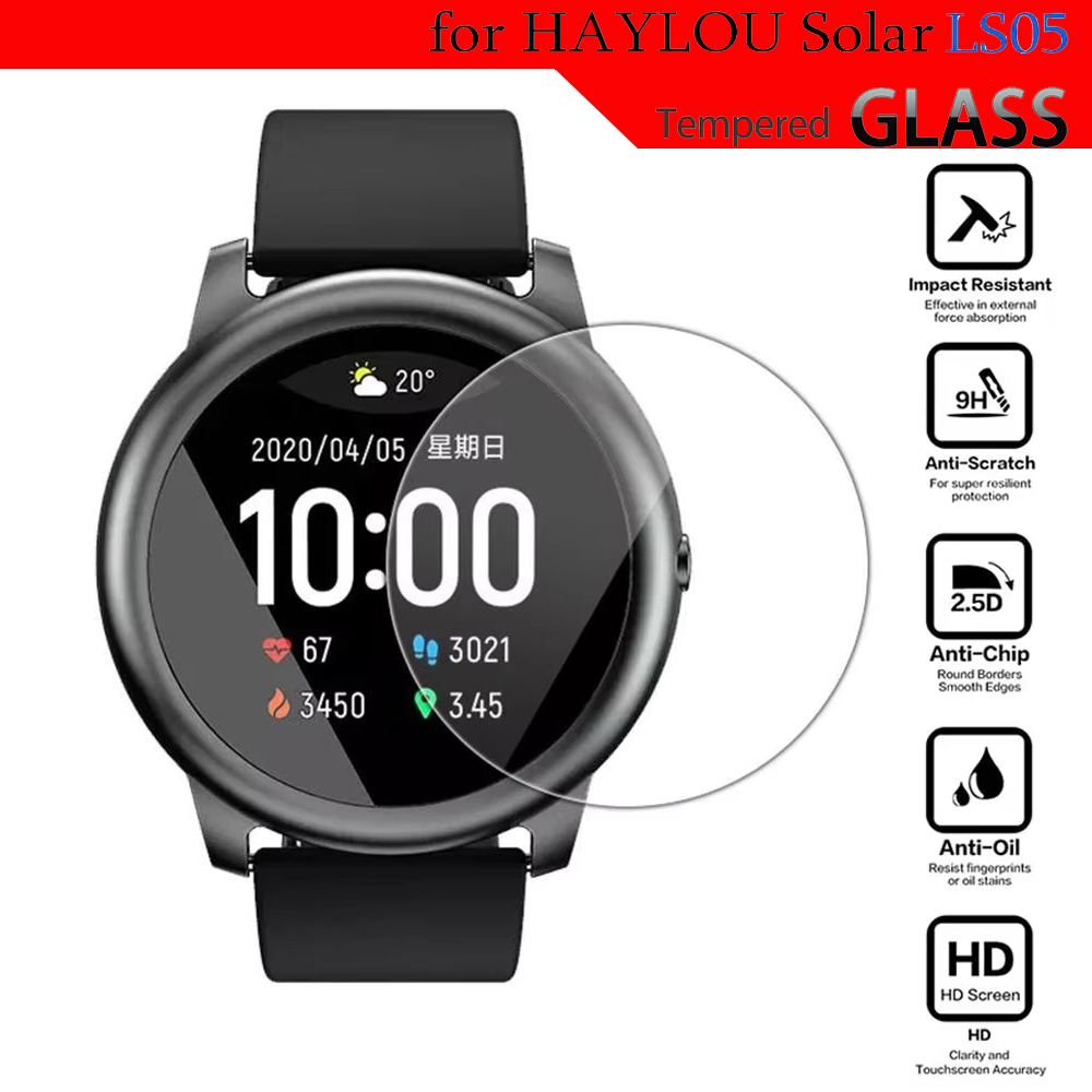 Kaca Tempered untuk HayLou Sol - Smartwatch Watch Accessories ulasan dan harga