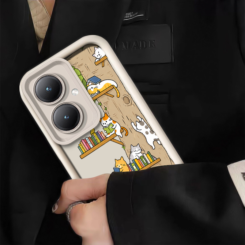Casing Telepon Kucing Lucu dan - Vivo Y28 ulasan dan harga
