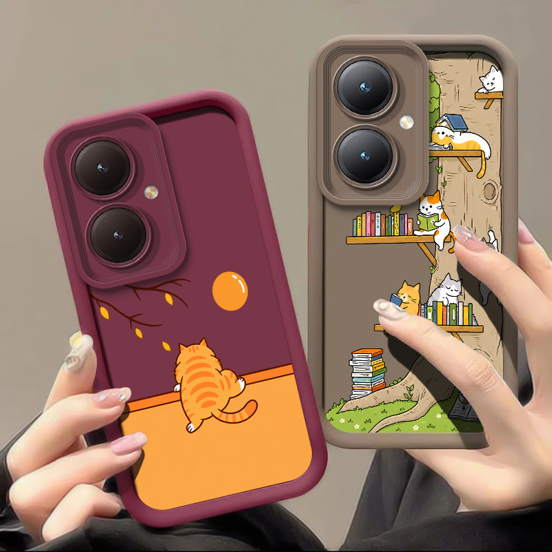 Casing Telepon Kucing Lucu dan - Vivo Y28 ulasan dan harga