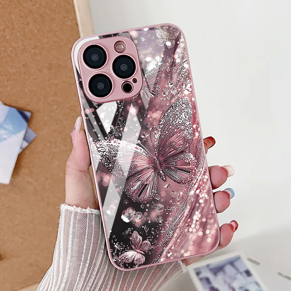 Casing Ponsel Motif Kupu-kupu  - Apple Iphone 16 ulasan dan harga