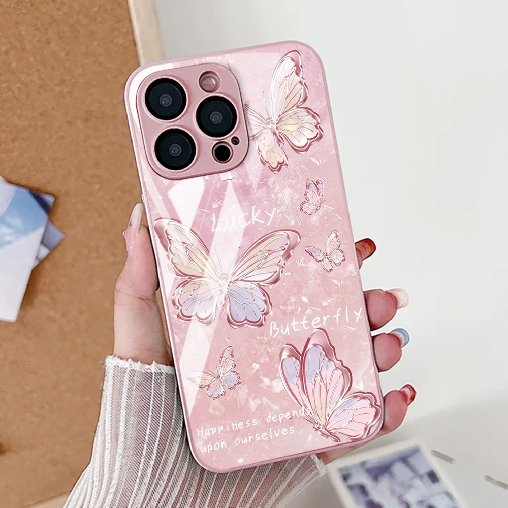Casing Ponsel Motif Kupu-kupu  - Apple Iphone 16 ulasan dan harga
