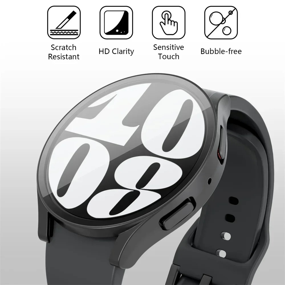 Bumper PC Matte Dengan Kaca Te - Accessories For Galaxy Watch 5 ulasan dan harga