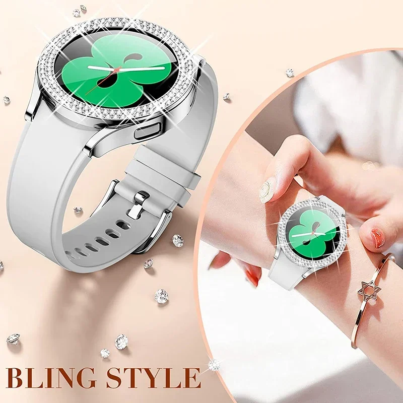 Casing Berlian Bling untuk Sam - Accessories For Galaxy Watch 5 ulasan dan harga
